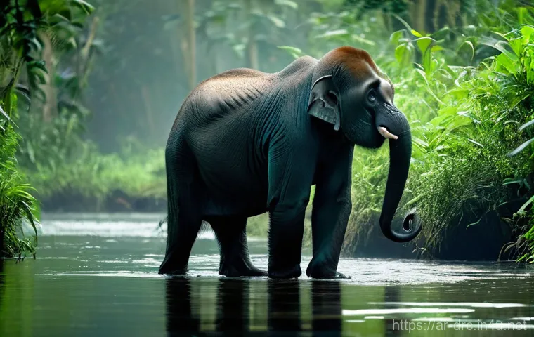 콩고 국립공원의 생물 연구 - **Prompt Title:** Scientific Exploration in the Heart of the Congo Rainforest
    **Image Prompt:** ...