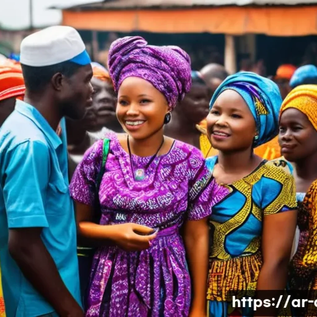 킨샤사 시티투어와 명소 소개 - **Prompt for Kinshasa Market Scene:**
    "A vibrant, bustling daytime scene at a traditional Kinsha...